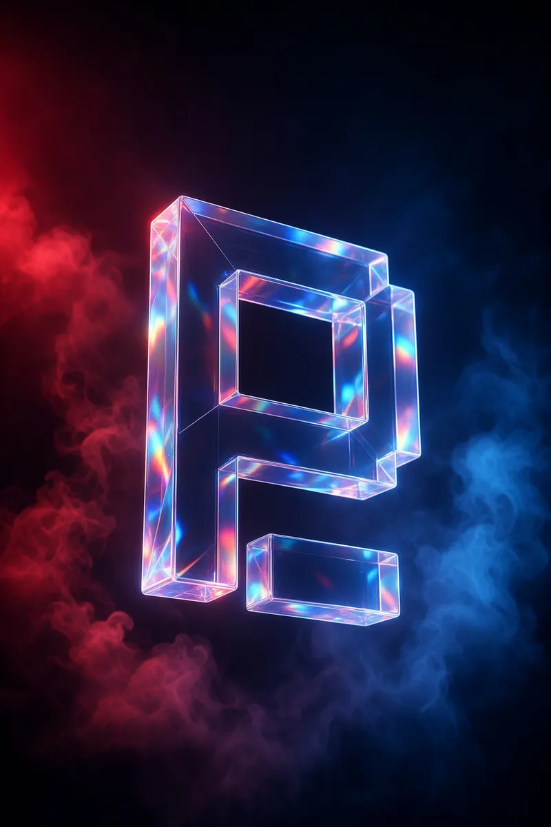 Crystal Prism Logo Void