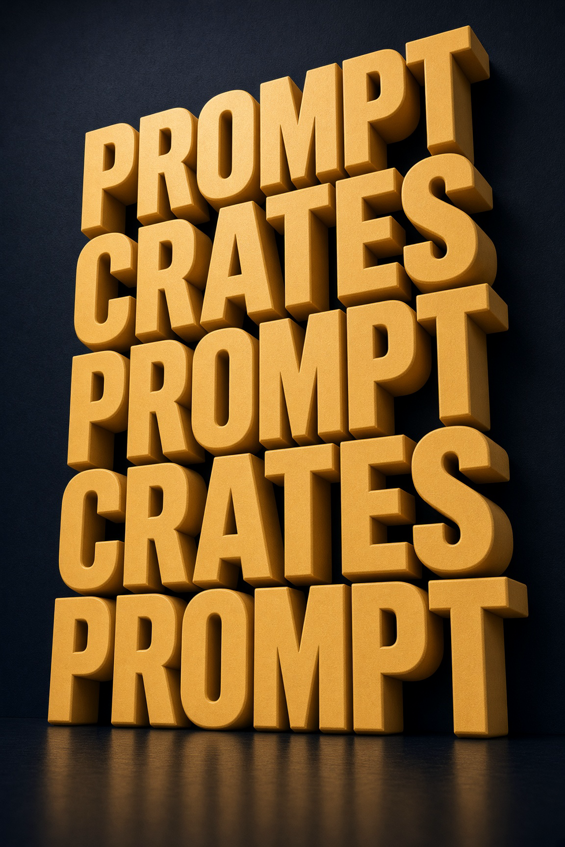 Logo Amber Monument Block 3D Type Void