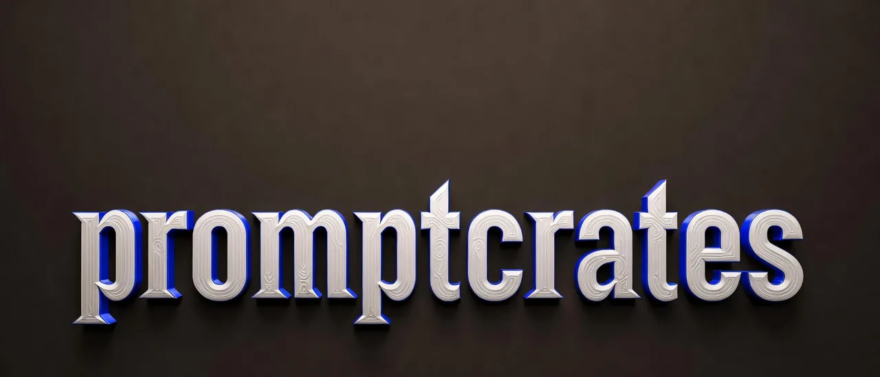 Logo Platinum Sapphire Etched Slab Type
