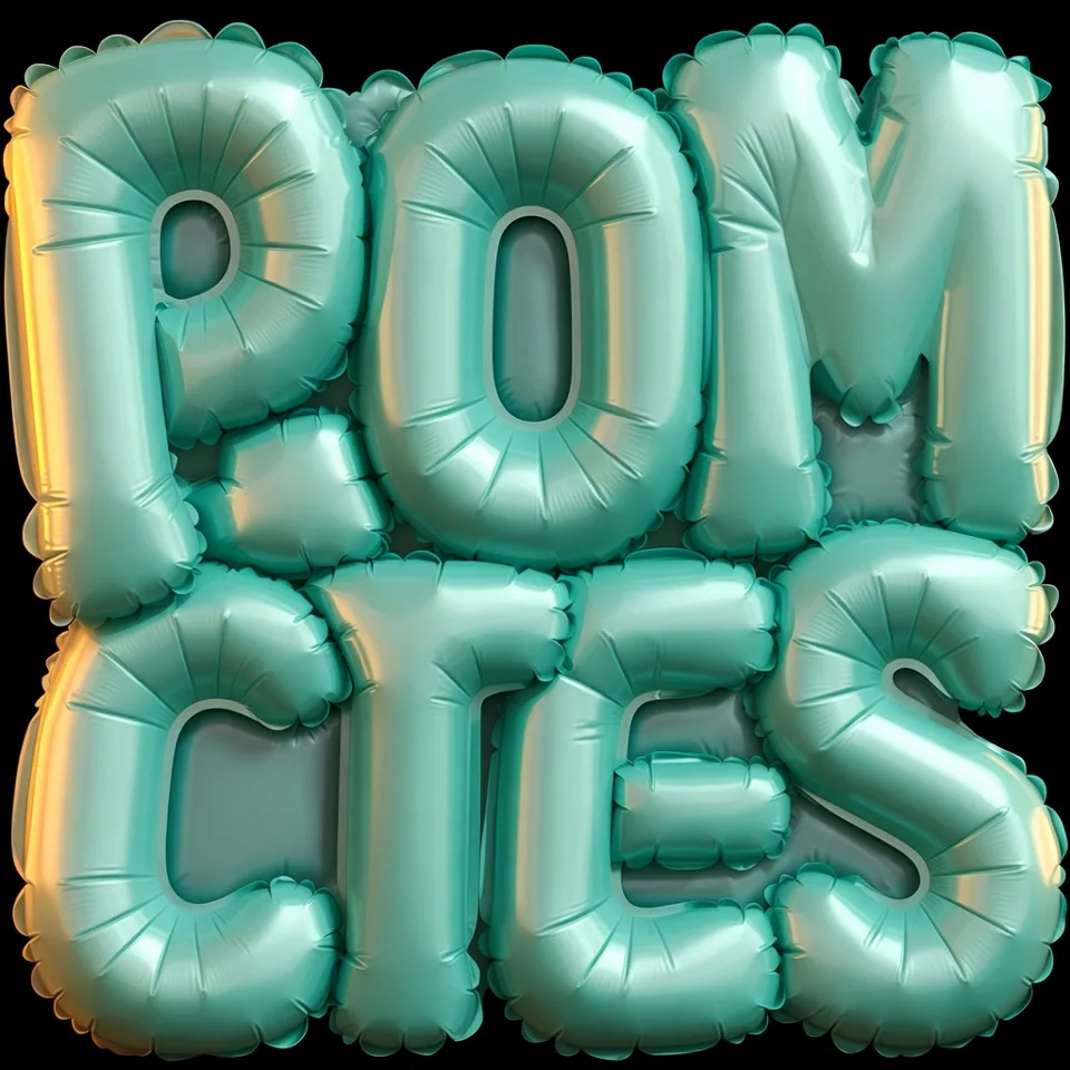 Logo Mint Inflated Balloon 3D Type Void
