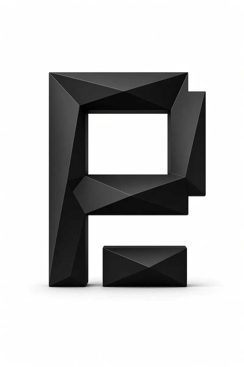 Obsidian Faceted Shutter Mark