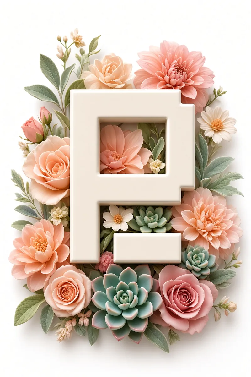 Pastel Rose Garden Mark