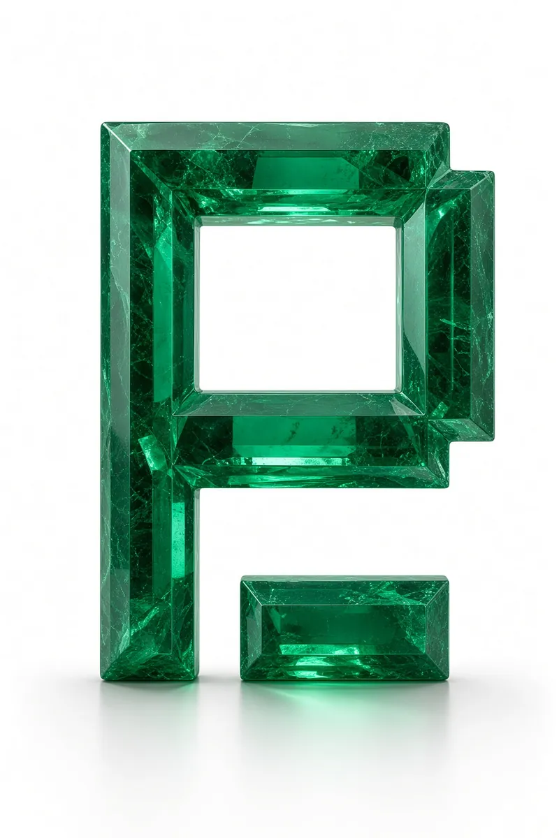 Raw Emerald Promptcrates Heraldic Mark