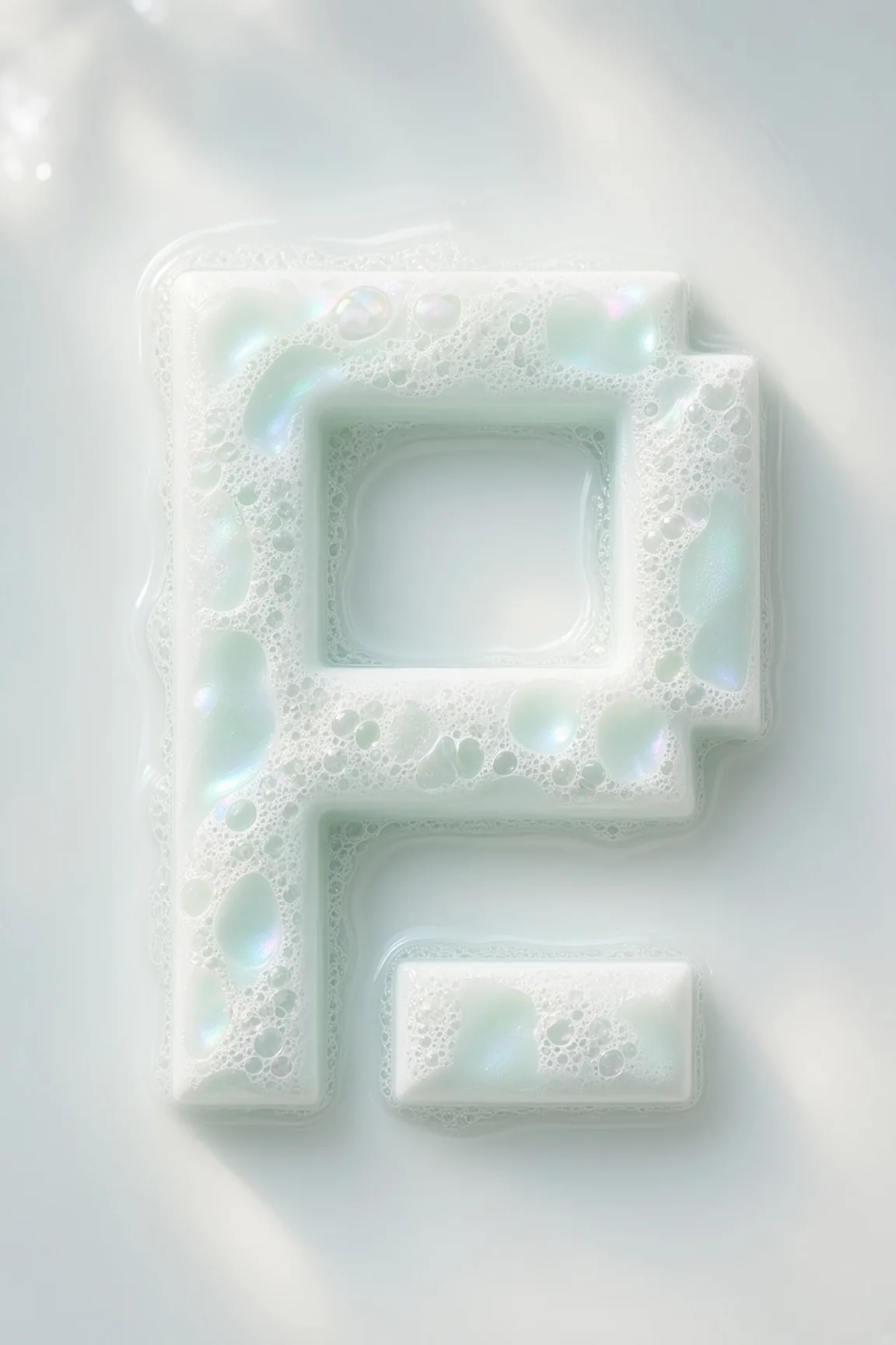 Soap Foam Bubble Mark Pool