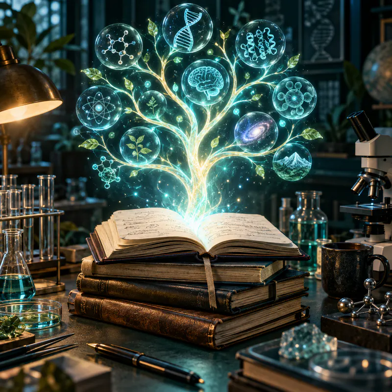 Scientific Discovery Research Tree Poster