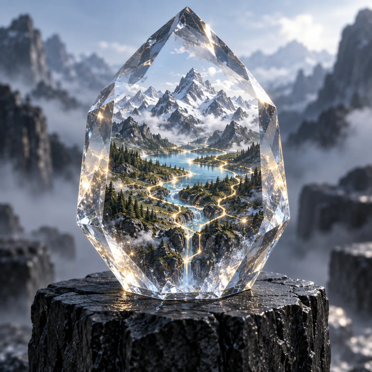 Alpine Memory Crystal Product Shot