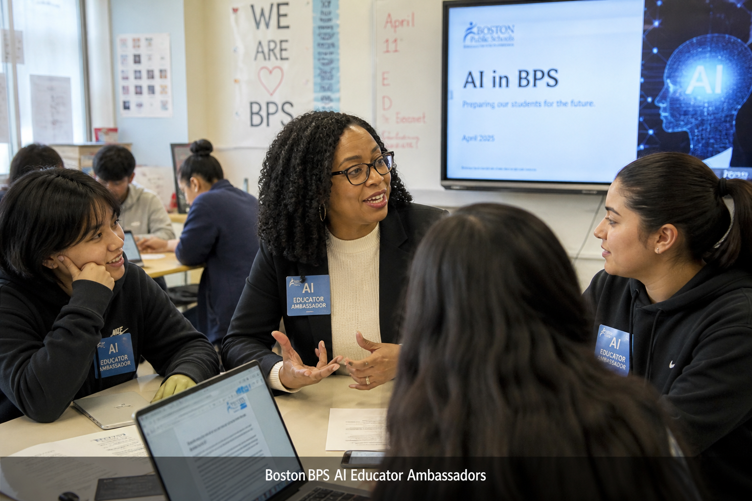 Boston Launches 25 BPS AI Educator Ambassadors