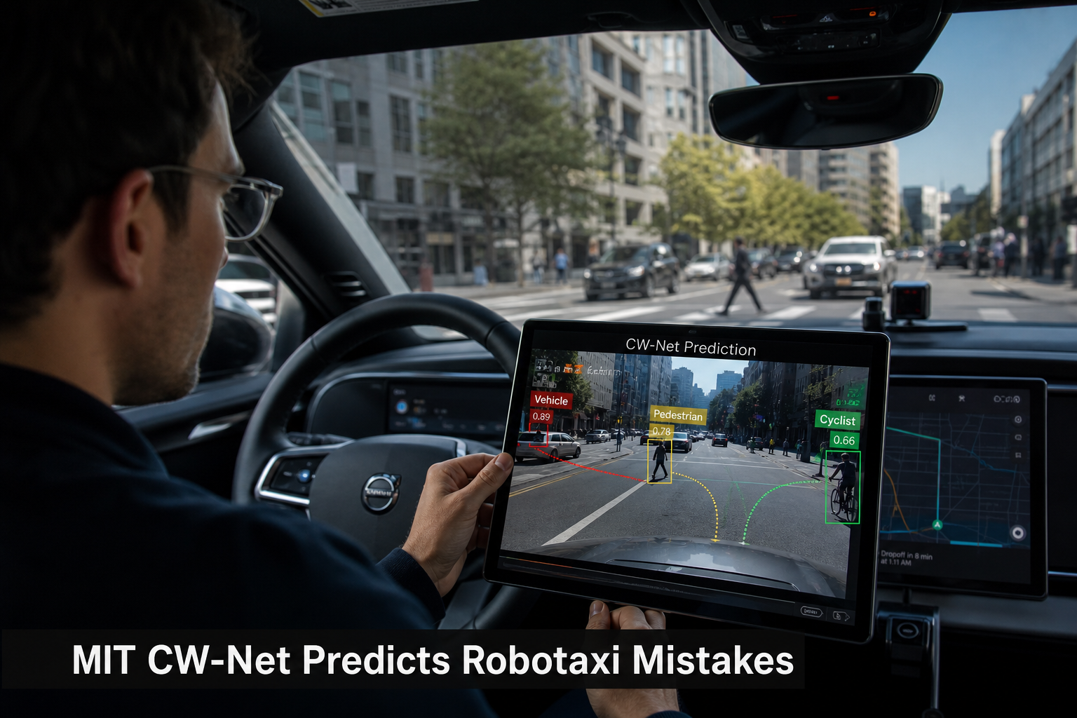 MIT CW-Net Helps Drivers Predict Robotaxi Mistakes