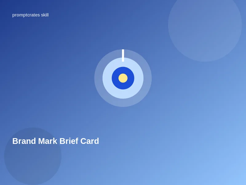 Brand Mark Brief Card