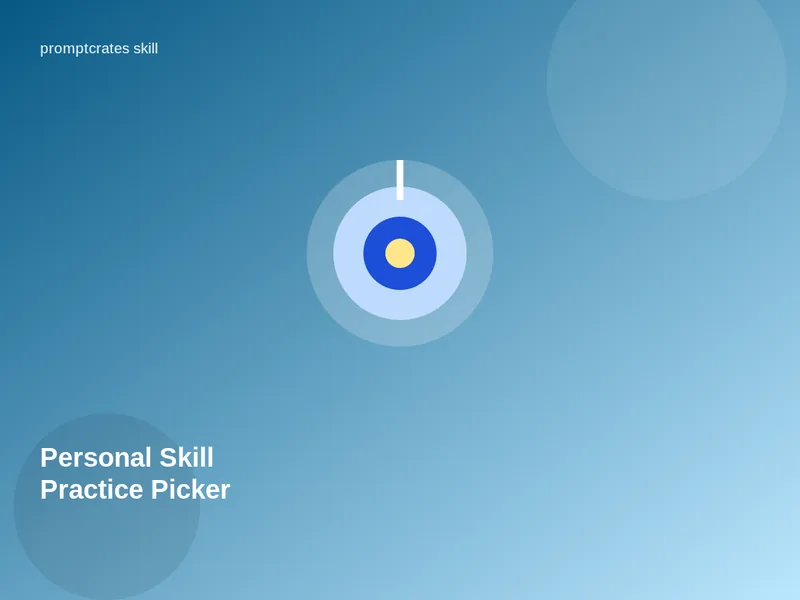 Personal Skill Practice Picker
