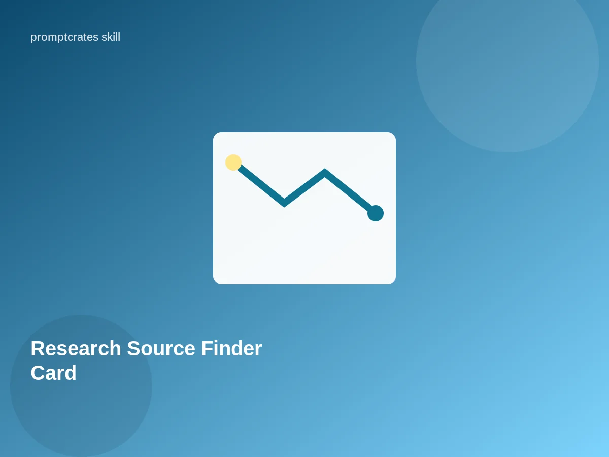 Research Source Finder Card