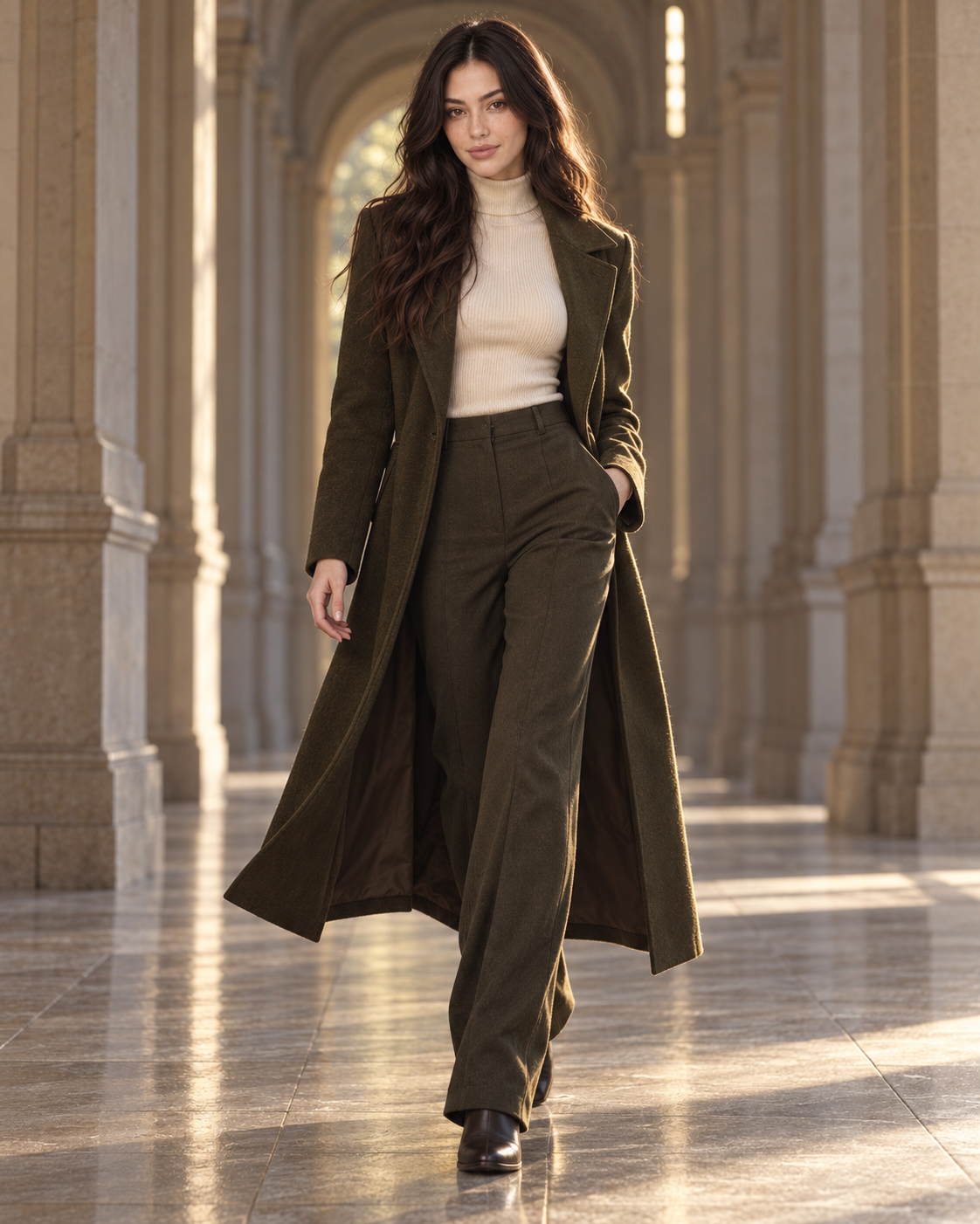 Stone Arcade Walking Portrait