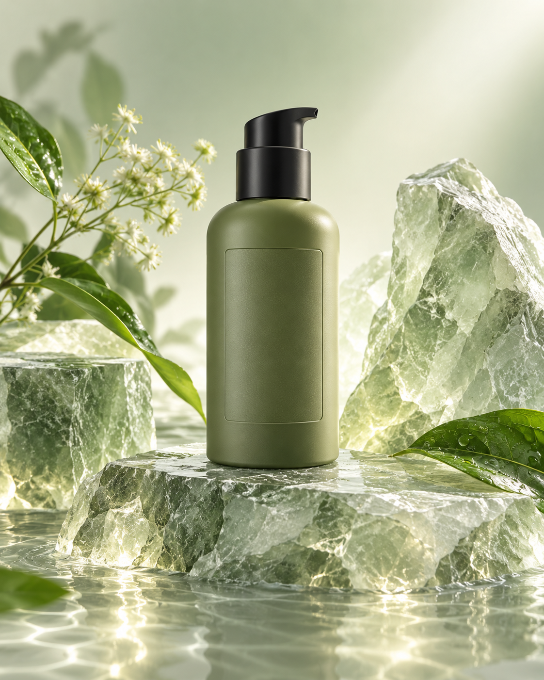 Mineral Terrain Skincare Poster